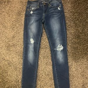 Straight leg/skinny jean